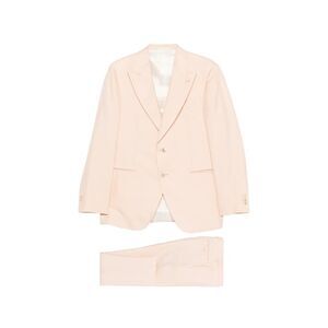 Caruso Pink Suits - Single Breasted Suits Men